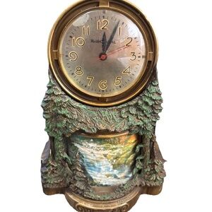 Mastercrafters waterfall MCM Mantel Clock Parts only